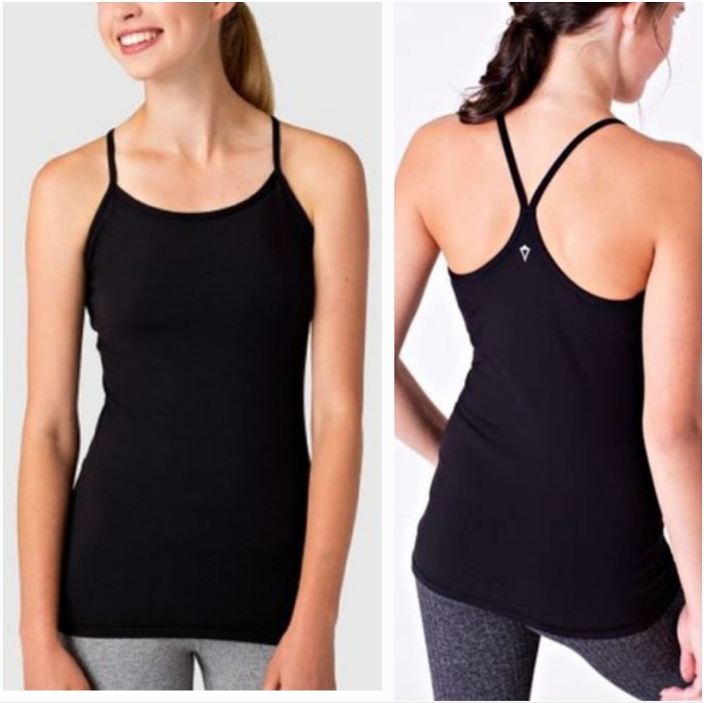Ivivva Black Tumblin Tank Top Sz 14